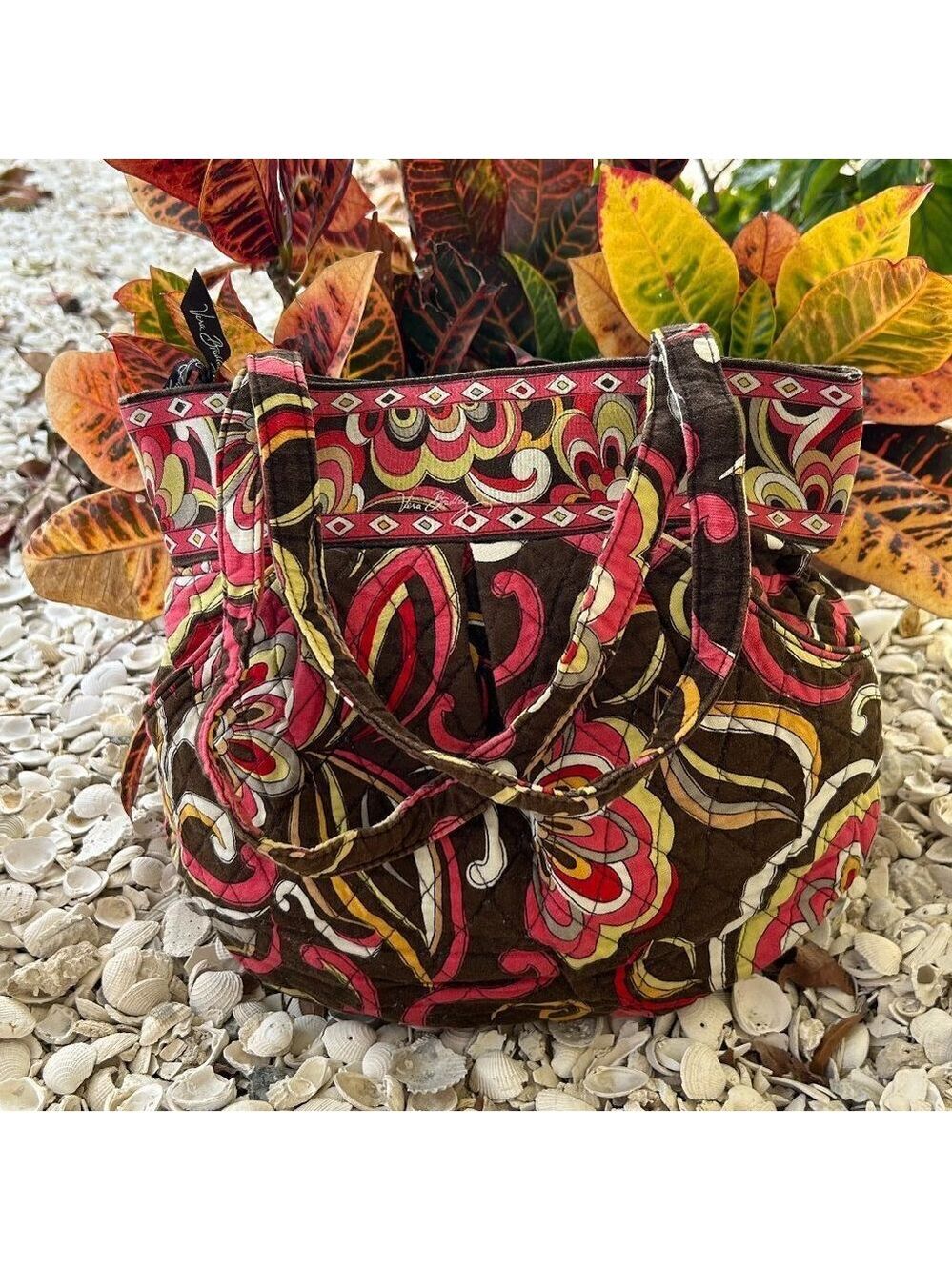 Retired Vera Bradley Puccini Morgan Handbag Tote